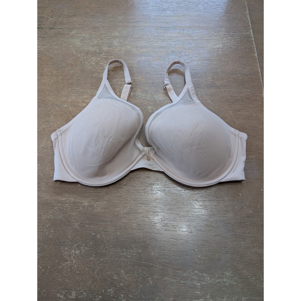ThirdLove 36E Classic Uplift‎ Plunge Underwire Bra nude Everyday Comfort Support
